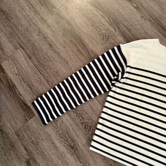 Rag & Bone Bardot Stripe Long Sleeve Tee - Picture 2 of 9